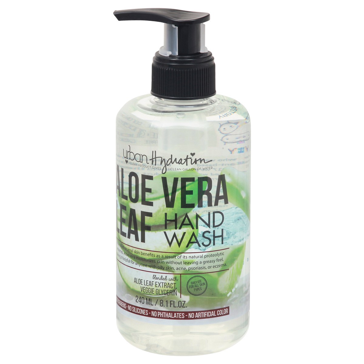 slide 7 of 11, Urban Hydration Aloe Vera Leaf Hand Wash 240 ml, 240 ml