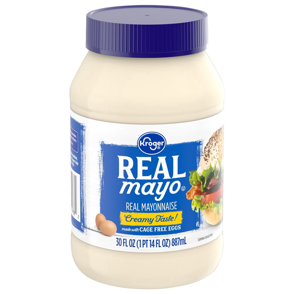 slide 3 of 4, Kroger Classic Mayonnaise, 30 oz
