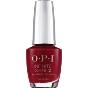 slide 1 of 1, OPI Infinite Shine Nail Polish, Big Apple Red, 0.5 oz