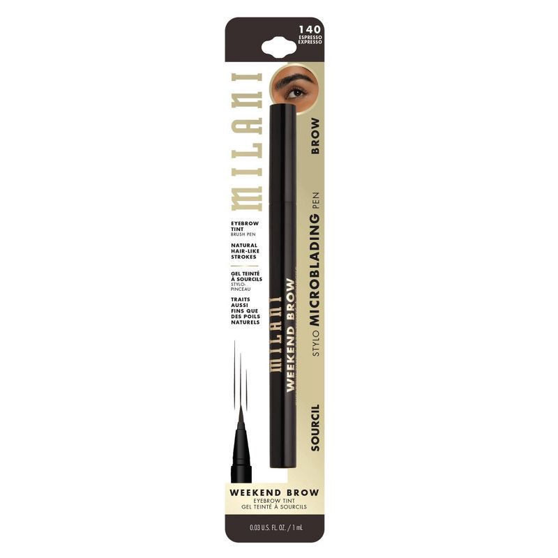 slide 5 of 5, Milani Weekend Brow Eyebrow Tint - Espresso 140 - 0.03 fl oz, 140 x 0.03 fl oz