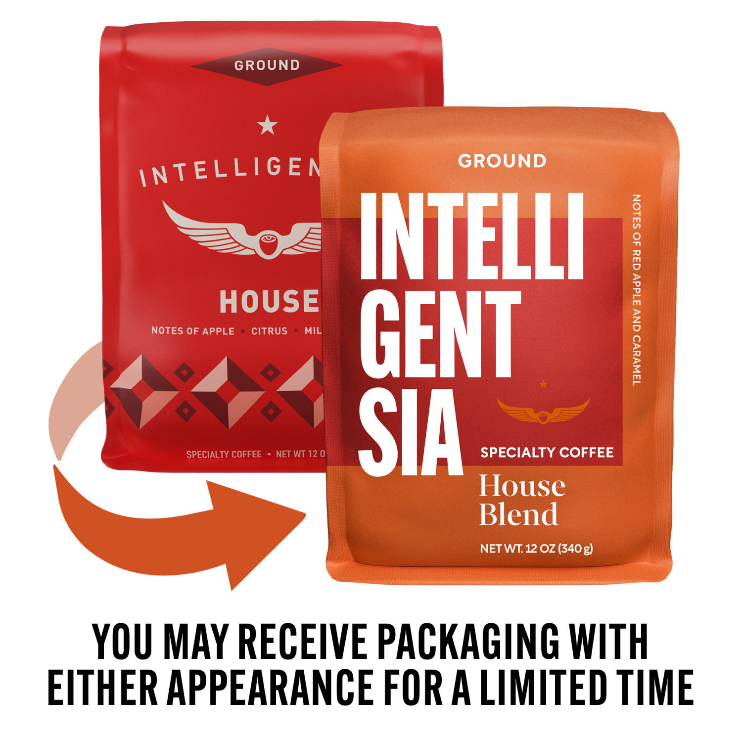 slide 3 of 3, Intelligentsia, House Light Roast Ground Coffee - 12oz Bag, 12 oz