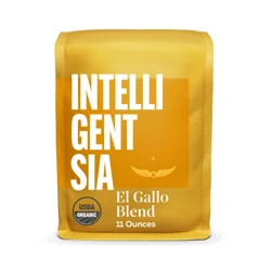 Intelligentsia, El Gallo Organic Light Roast Whole Bean Coffee - 11oz Bag