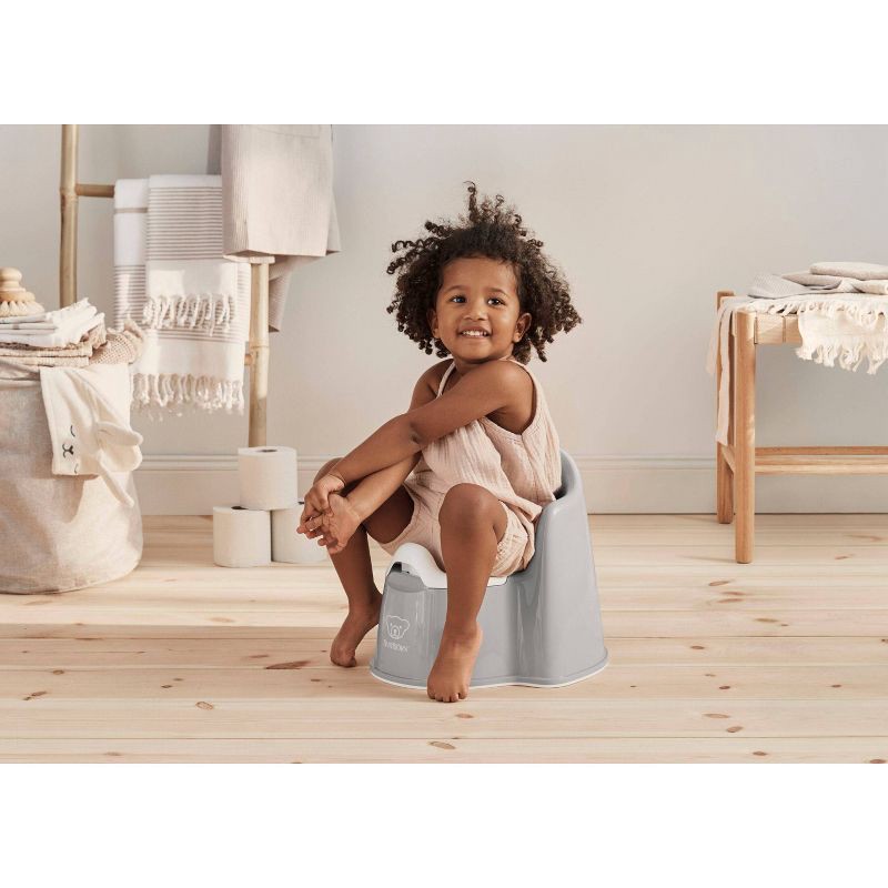 slide 2 of 6, BabyBjorn Potty Chair - Gray, 1 ct