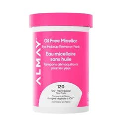 Almay Oil Free Micellar Eye Makeup Remover Pads - 120ct