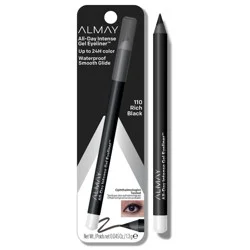 Almay All-Day Intense Waterproof Gel Eyeliner - Rich Black - 0.045oz