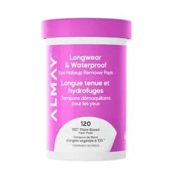 Almay Longwear & Waterproof Eye Makeup Remover Pads - 120ct