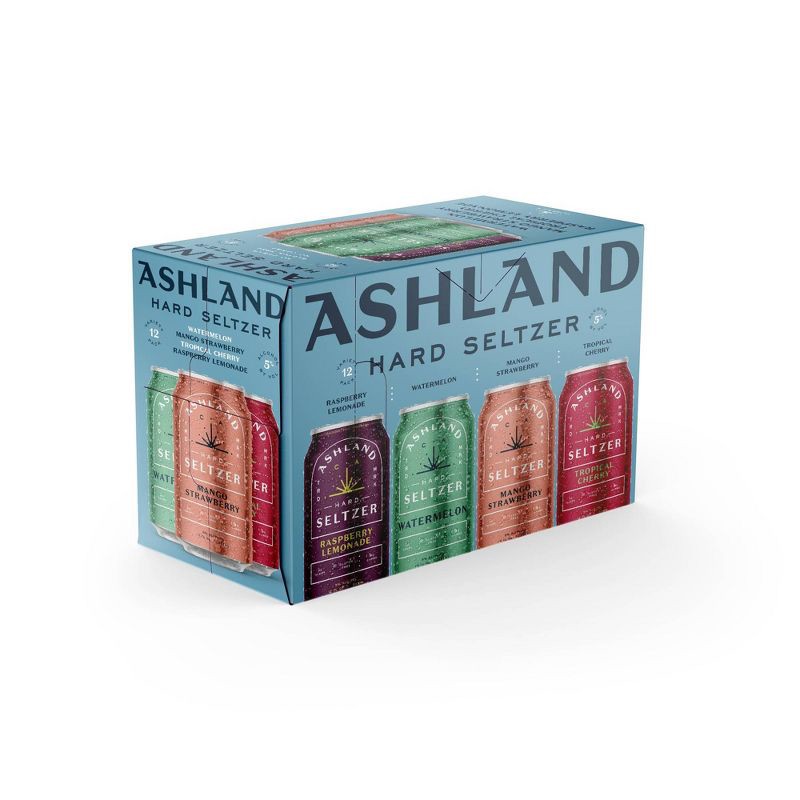 slide 1 of 3, Ashland Hard Seltzer Ashland Tropical Hard Seltzer Variety Pack - 12pk/12 fl oz Cans, 12 ct; 12 fl oz