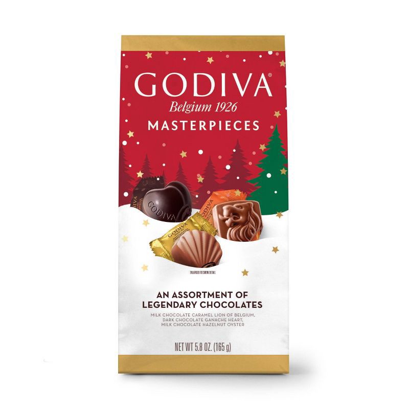 slide 1 of 3, Godiva Masterpiece Holiday Assorted Chocolates - 5.8oz, 5.8 oz