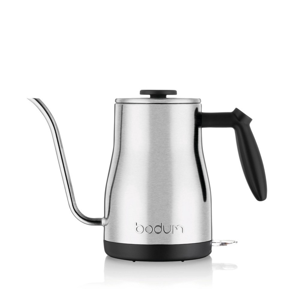slide 4 of 4, Bodum Goose Neck 34oz Electric Water Kettle - Stainless Steel, 34 oz