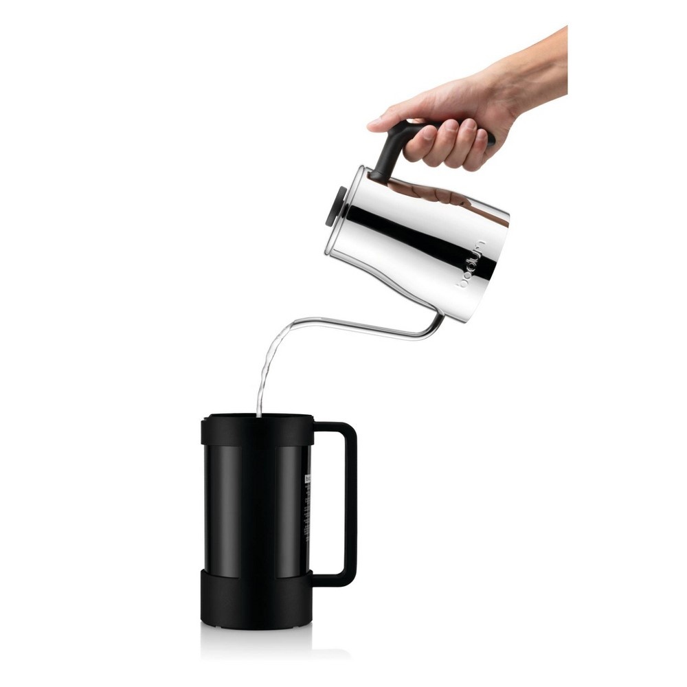 slide 3 of 4, Bodum Sustainable 8-Cup Coffee Press - Black, 34 oz