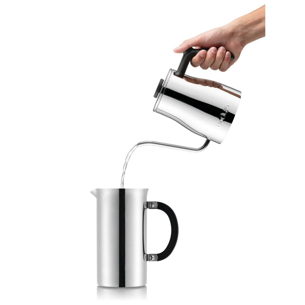 slide 3 of 4, Bodum Tribute 8-Cup Coffee Press - Stainless Steel, 34 oz
