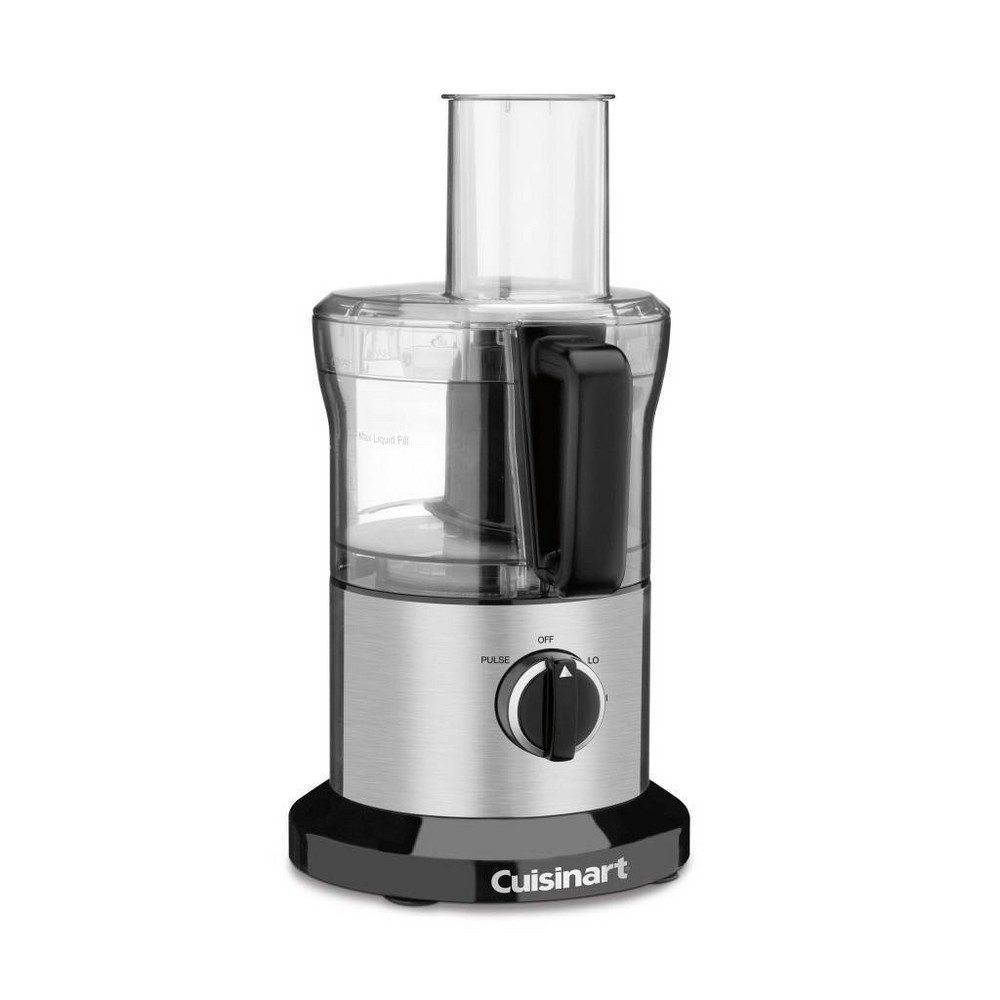 slide 4 of 5, Cuisinart 8-Cup Food Processor - Black Stainless Steel - DLC-6TG, 1 ct