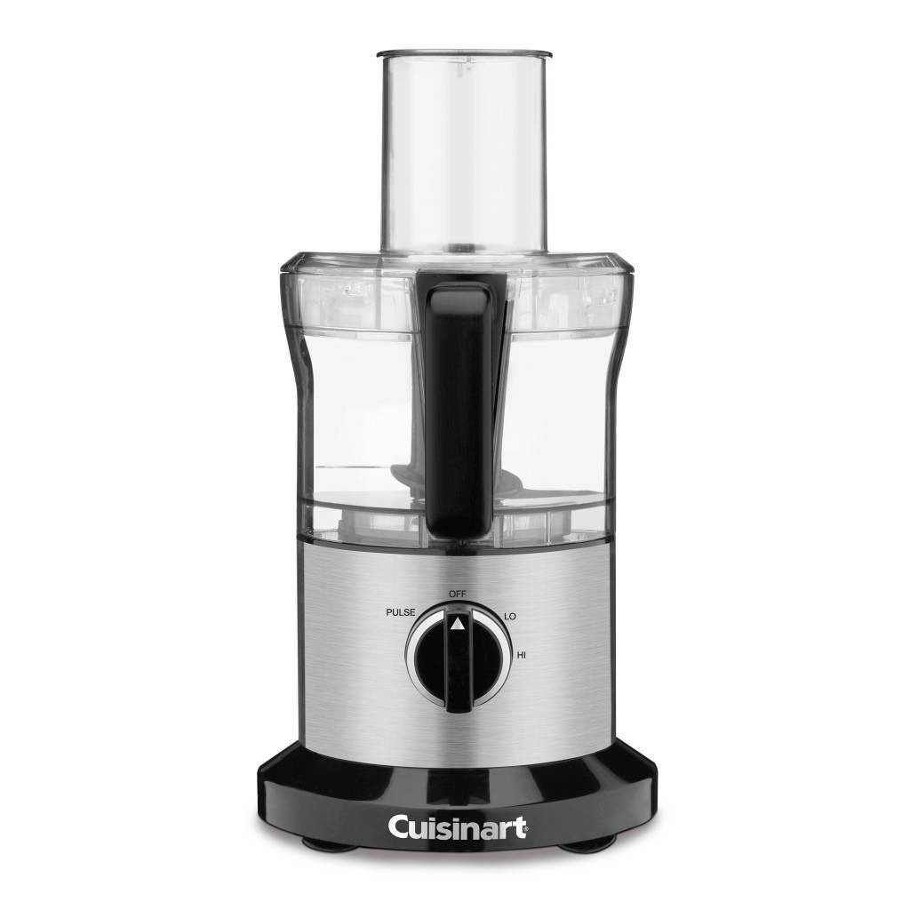 slide 1 of 5, Cuisinart 8-Cup Food Processor - Black Stainless Steel - DLC-6TG, 1 ct