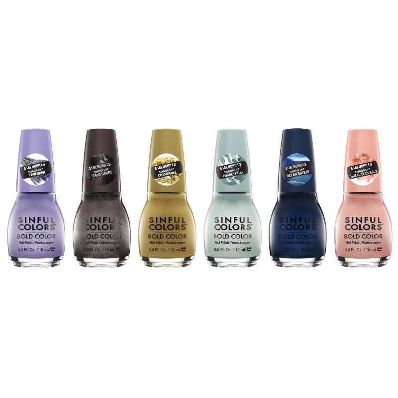 slide 2 of 5, Sinful Colors Essenchills Professional Nail Polish - 2732 Low-Key Lavender - 0.5 fl oz, 0.5 fl oz