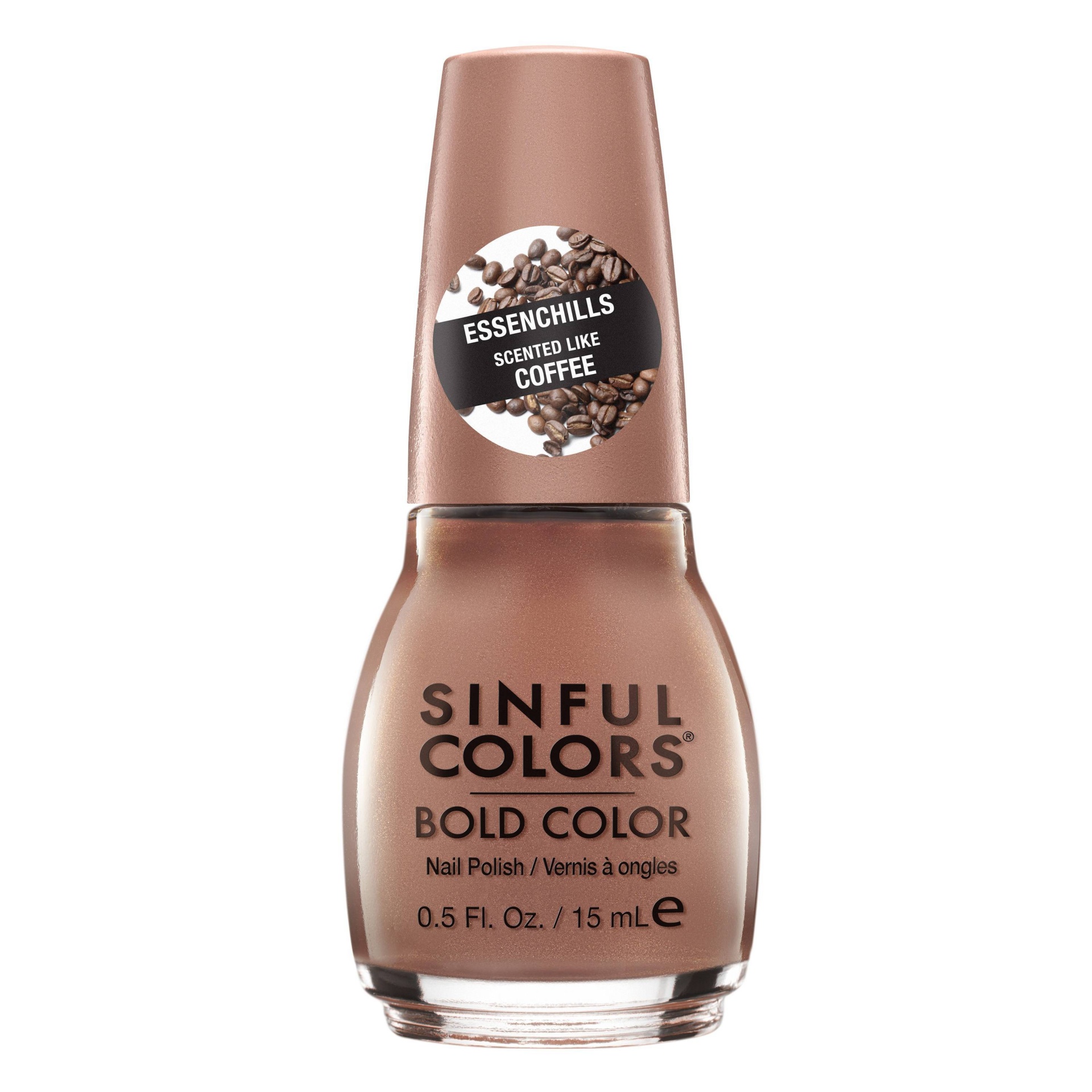 slide 1 of 4, Sinful Colors Essenchills Professional Nail Polish - 2738 Coffee Drip - 0.5 fl oz, 0.5 fl oz