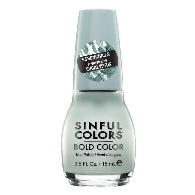 slide 1 of 5, Sinful Colors Essenchills Professional Nail Polish - 2735 Blue/Green - 0.5 fl oz, 0.5 fl oz