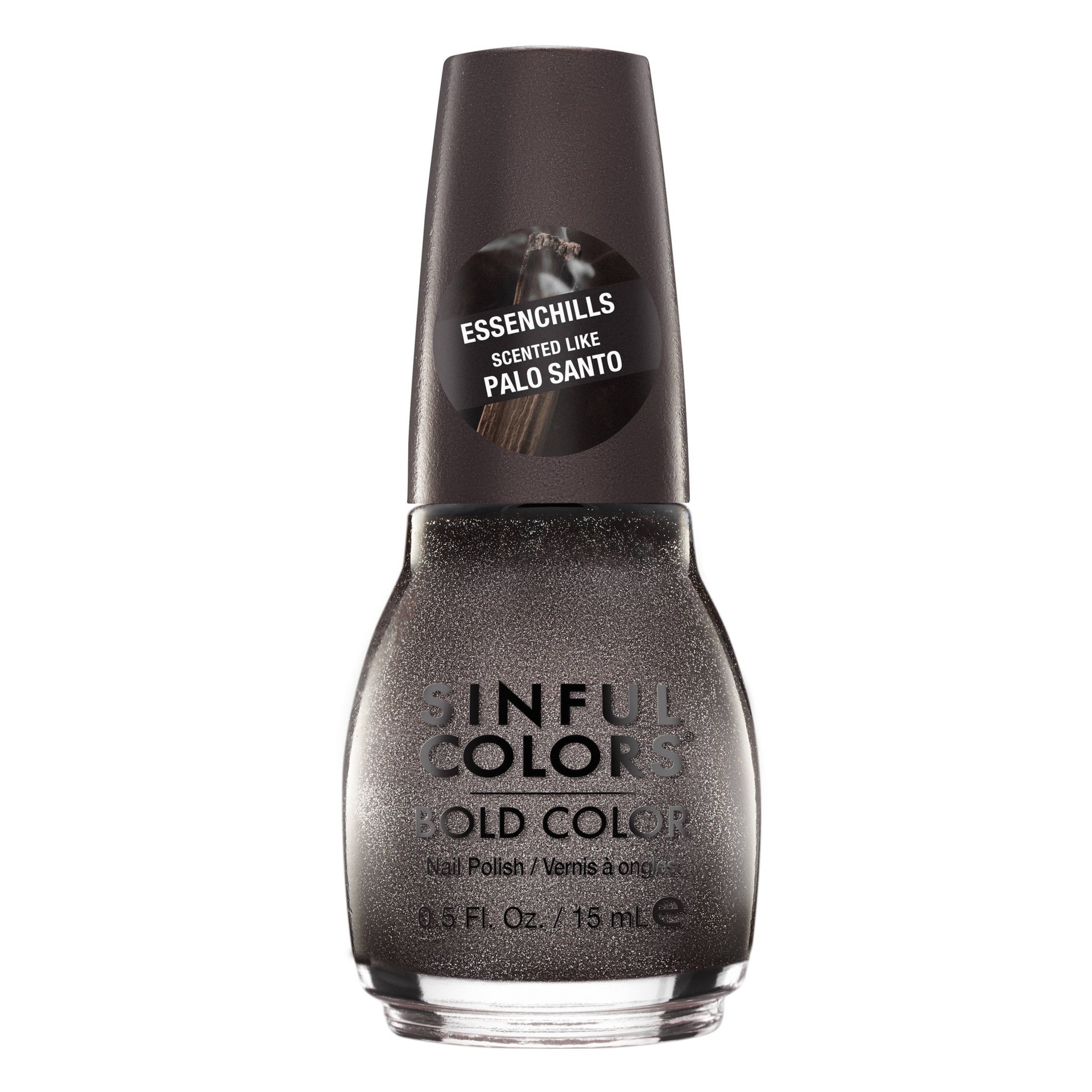 slide 1 of 4, Sinful Colors Essenchills Professional Nail Polish - 2733 Smoky Palo Santo - 0.5 fl oz, 0.5 fl oz