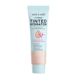 Wet n Wild Bare Focus Tinted Hydrator - Fair - 0.91 fl oz: Hyaluronic Acid, Moisturizing, Medium Sheer Coverage, Liquid Form