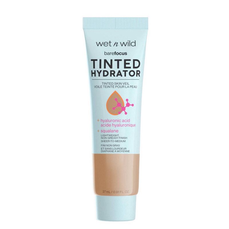 slide 1 of 9, Wet n Wild Bare Focus Tinted Hydrator - Medium Tan - 0.91 fl oz, 0.91 fl oz