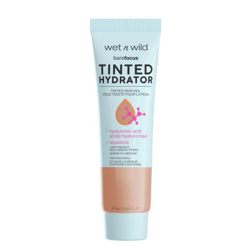 slide 1 of 9, Wet n Wild Bare Focus Tinted Hydrator - Tan Medium Deep - 0.91 fl oz, 0.91 fl oz