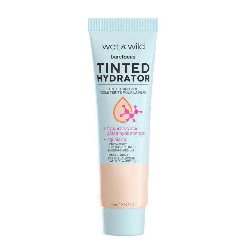 slide 1 of 9, Wet n Wild Bare Focus Tinted Hydrator - Light Medium - 0.91 fl oz, 0.91 fl oz