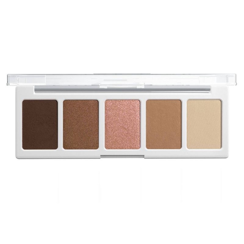 slide 2 of 5, Wet n Wild Color Icon 5-Pan Eyeshadow Palette - Walking On Eggshells - 0.21oz, 0.21 oz