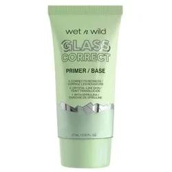 Wet n Wild Prime Focus Glass Correct Primer - Green - 0.91 fl oz: Contains Vitamin C, Vegan Gel Formula for All Skin Types