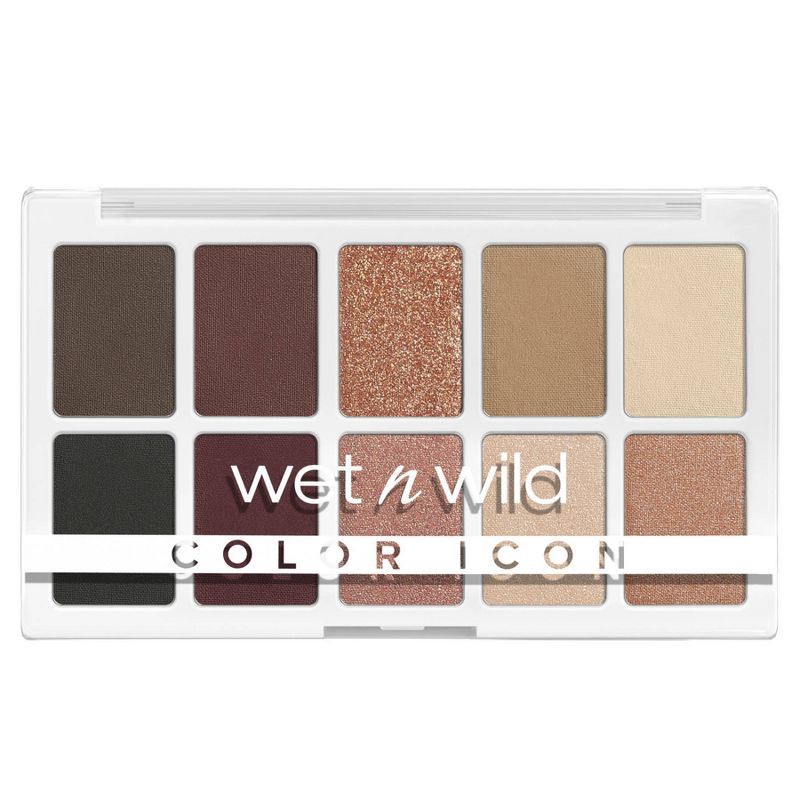 slide 1 of 13, Wet n Wild Color Icon 10-Pan Eyeshadow Palette - Nude Awakening - 0.42oz, 0.42 oz