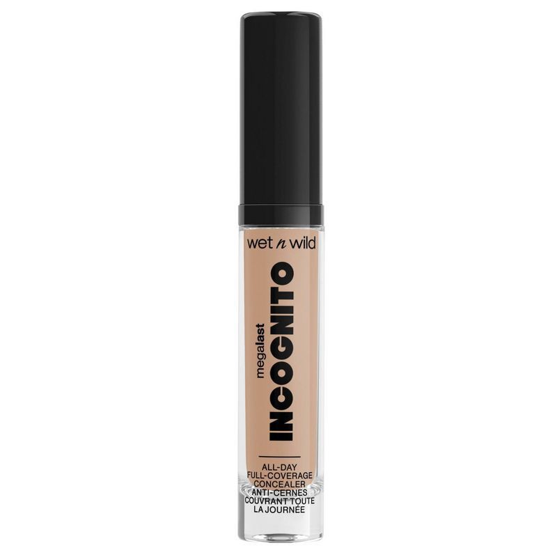 slide 1 of 3, Wet n Wild Megalast Incognito Full-Coverage Concealer - Medium Golden - 0.18oz, 0.18 oz