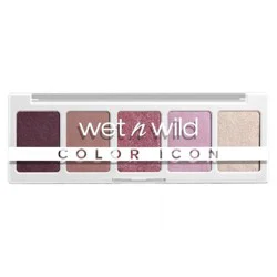 Wet n Wild Color Icon 5-Pan Eyeshadow Palette - Forget-Me-Not - 0.21oz: Vegan, Matte, Metallic & Glitter Finishes