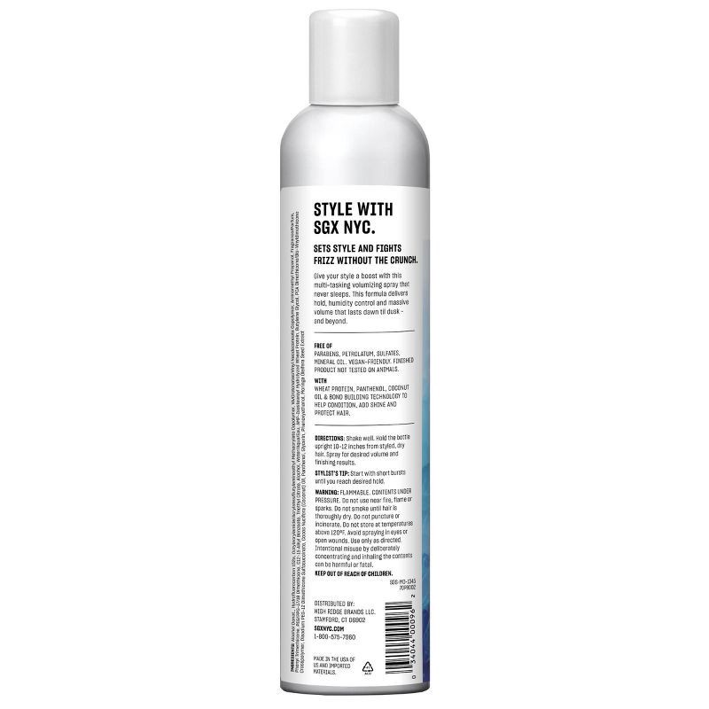 slide 2 of 7, SGX NYC Play It Big Volumizing Finishing Hair Spray - 8.5 fl oz, 8.5 fl oz