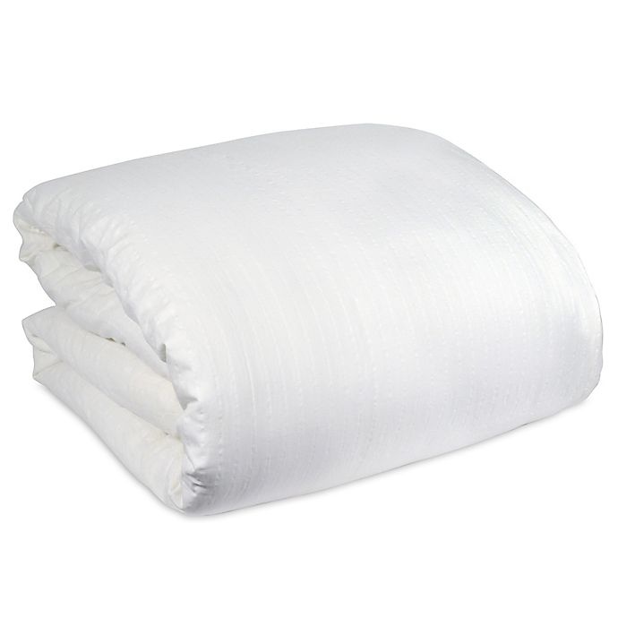 slide 5 of 5, DKNYpure Comfy Full/Queen Duvet Cover - White, 1 ct