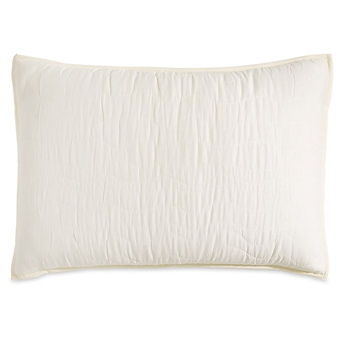 slide 1 of 6, DKNY Cotton Voile Standard Pillow Sham - Natural, 1 ct