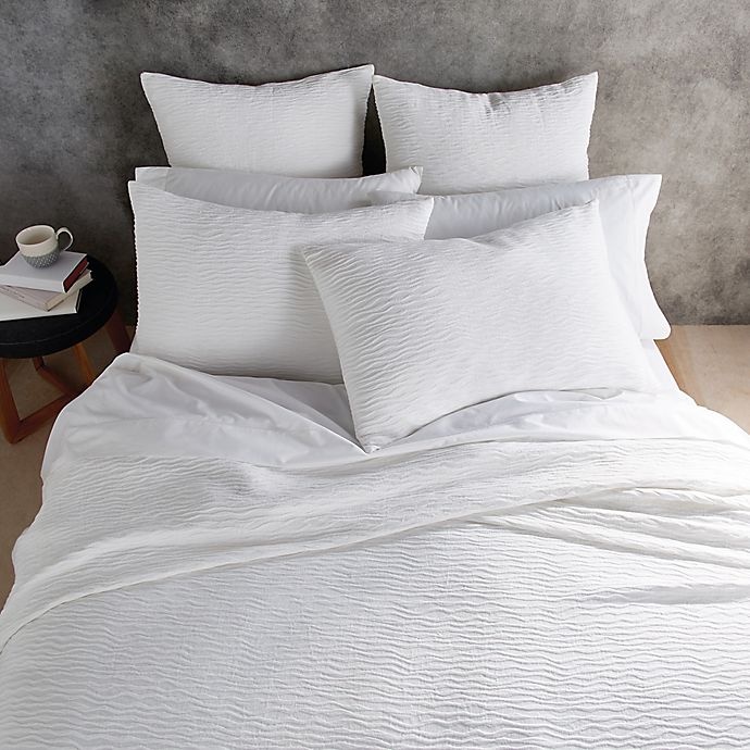 slide 6 of 9, DKNY Stonewashed Matelasse Twin Coverlet - White, 1 ct