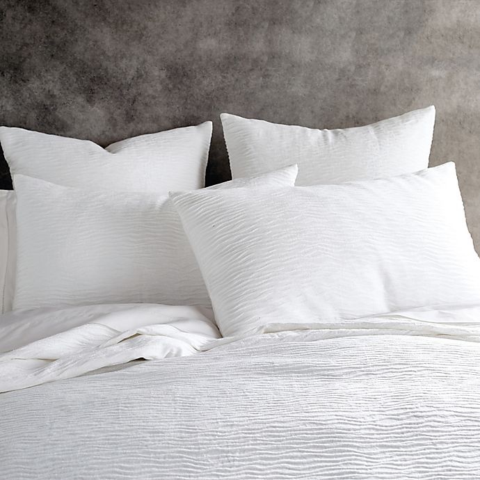 slide 8 of 9, DKNY Stonewashed Matelasse Twin Coverlet - White, 1 ct