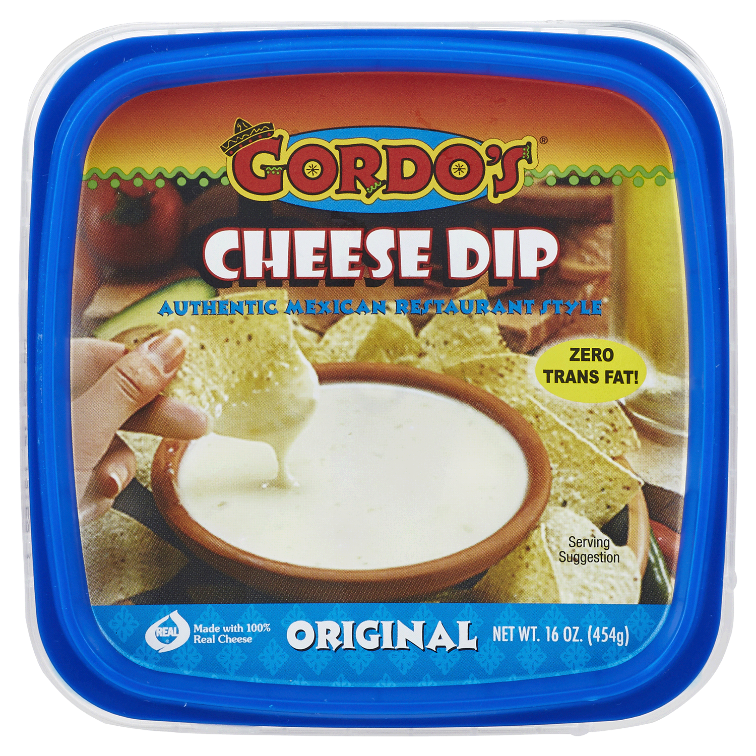 slide 4 of 4, Gordo's Original Cheese Dip 16 oz, 16 oz