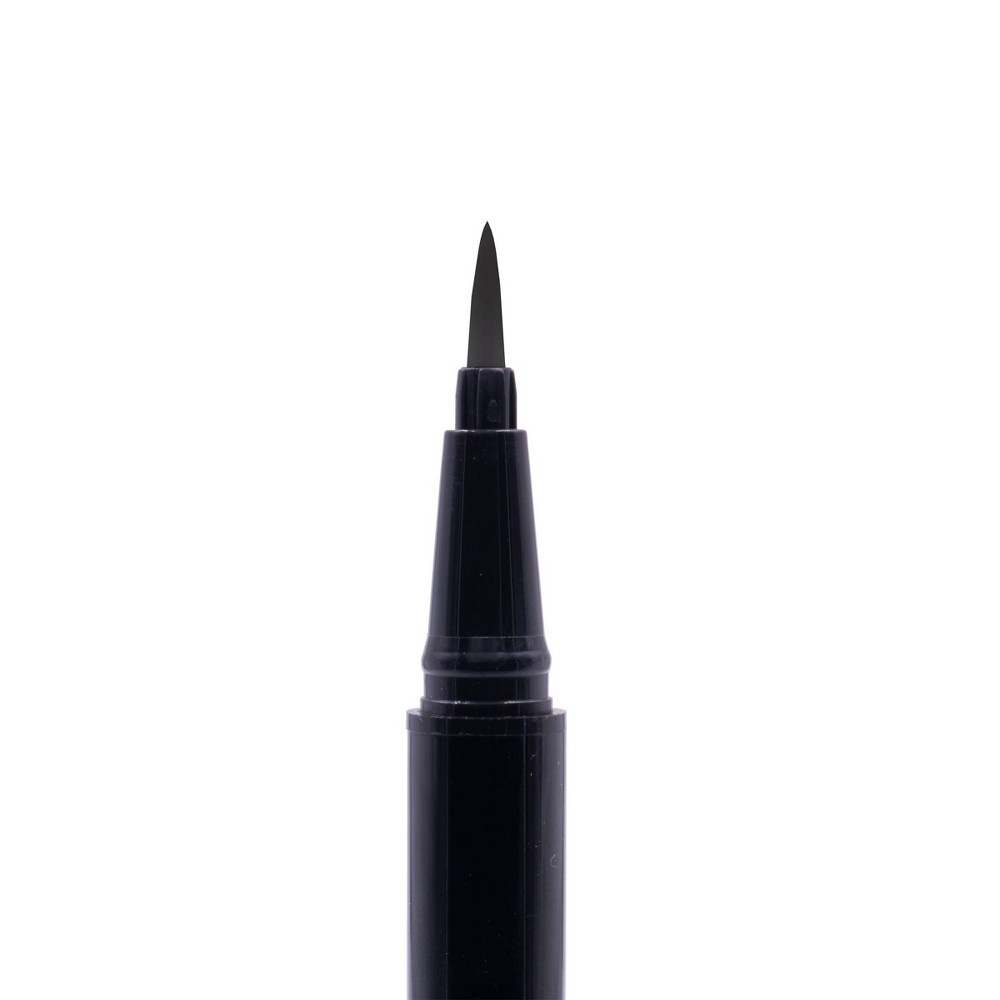 slide 2 of 6, Arches & Halos New Fine Bristle Tip Pen - Charcoal - 0.02 fl oz, 0.02 fl oz