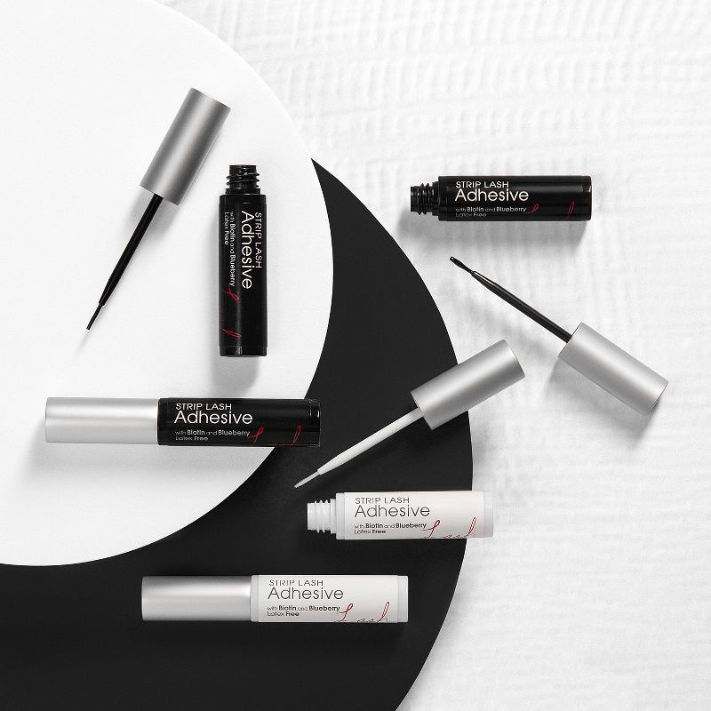 slide 5 of 9, Kiss Nails KISS Products Lash Couture Super Strong False Eyelashes Adhesive - Clear - 0.17oz, 0.17 oz