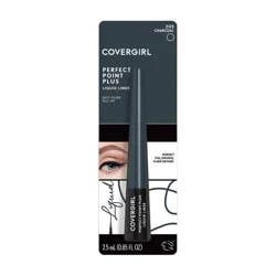 COVERGIRL Perfect Point Plus Liquid Liner - 205 Charcoal - 0.85 fl oz: Matte Eye Makeup for Defining Eyelash Line