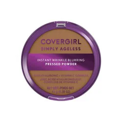 COVERGIRL Simply Ageless Instant Wrinkle Blurring Pressed Powder - 265 Tawny - 0.39oz