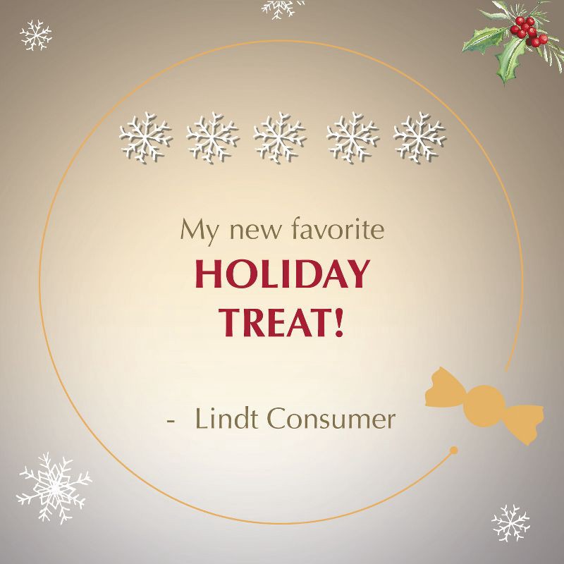 slide 7 of 13, Lindt LINDOR White Chocolate Candy Peppermint Truffles – 6oz, 6 oz