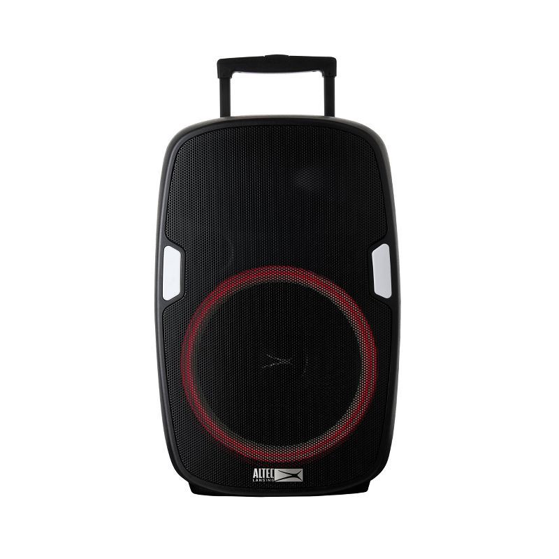 slide 3 of 8, Altec Lansing SoundRover Bluetooth Wireless Rechargeable PA Speaker System - Black, 1 ct