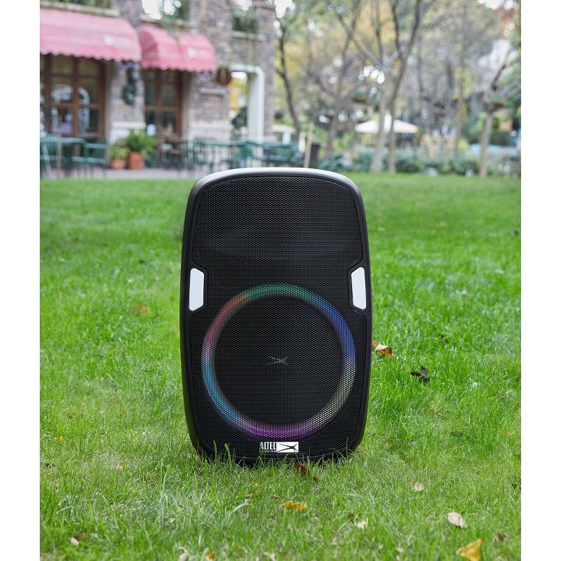 slide 8 of 8, Altec Lansing SoundRover Bluetooth Wireless Rechargeable PA Speaker System - Black, 1 ct