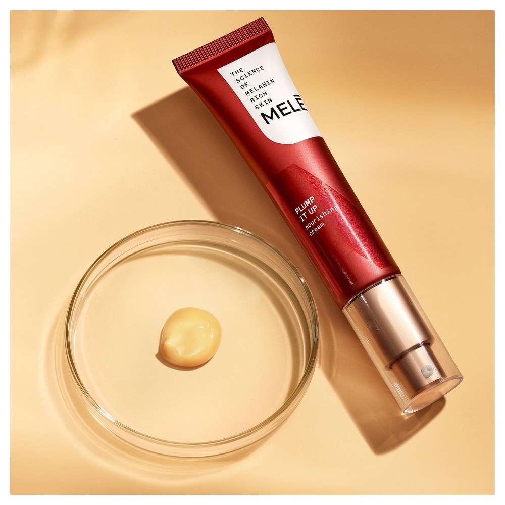 slide 6 of 8, MELE Plump It Up Nourishing Facial Cream for Melanin Rich Skin, 1.35 fl oz