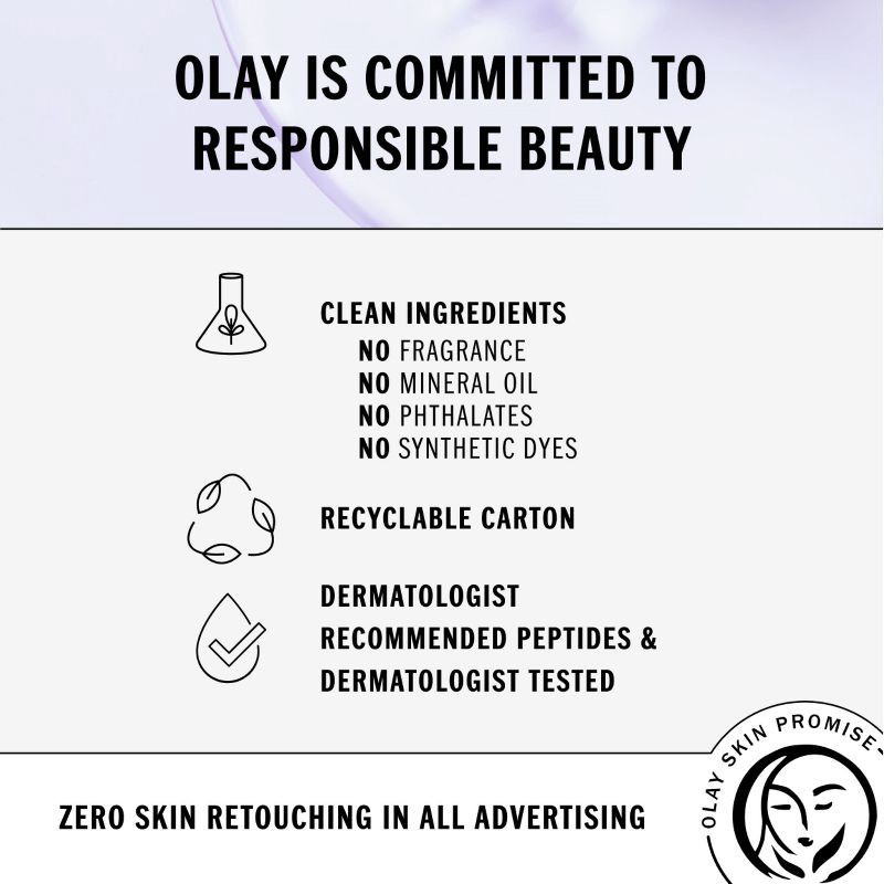 slide 6 of 9, Olay Retinol 24 Max Night Face Moisturizer for Dull Skin Fragrance-Free - 1.7oz, 1.7 oz