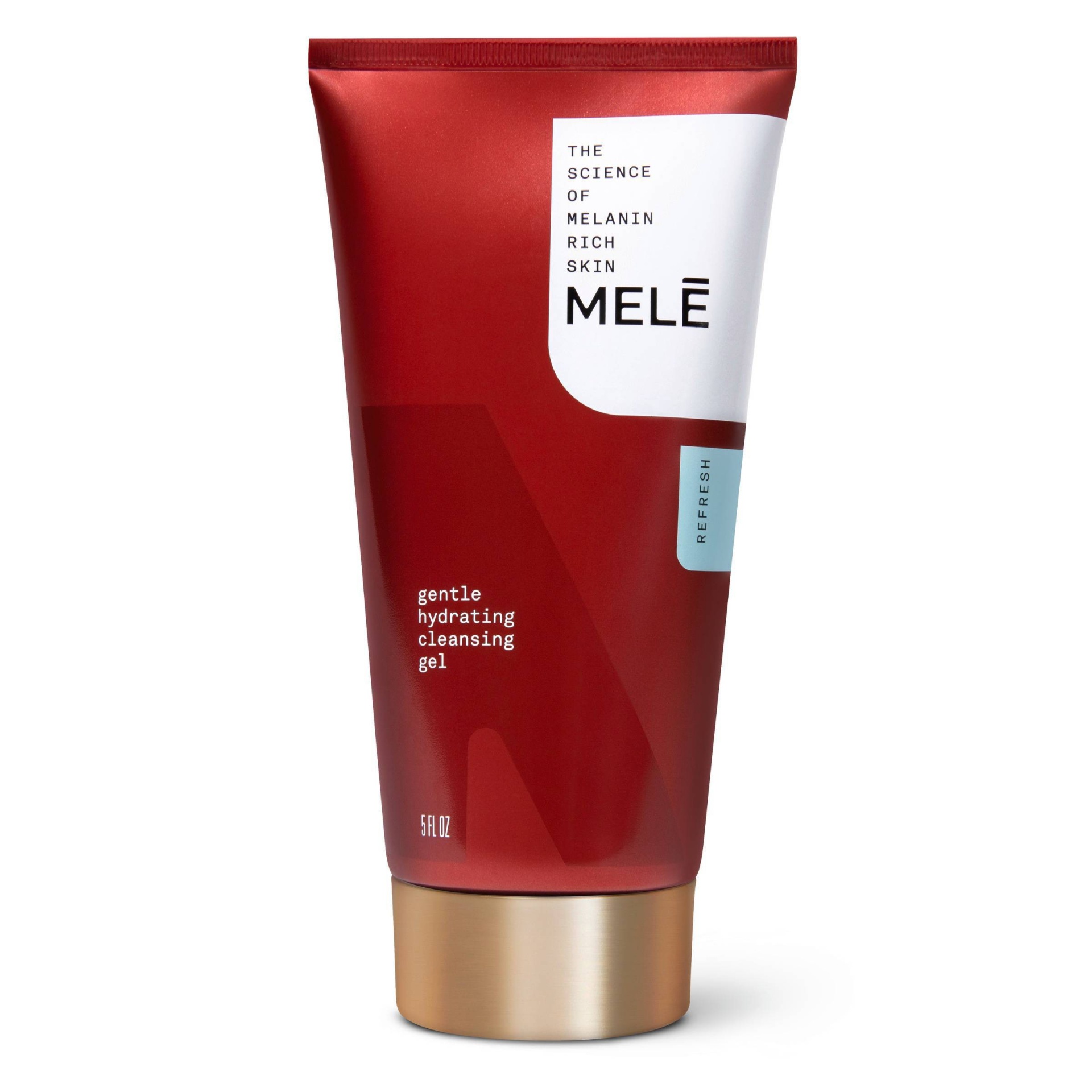 slide 1 of 6, MELE Refresh Gentle Hydrating Facial Cleansing Gel for Melanin Rich Skin, 5 fl oz