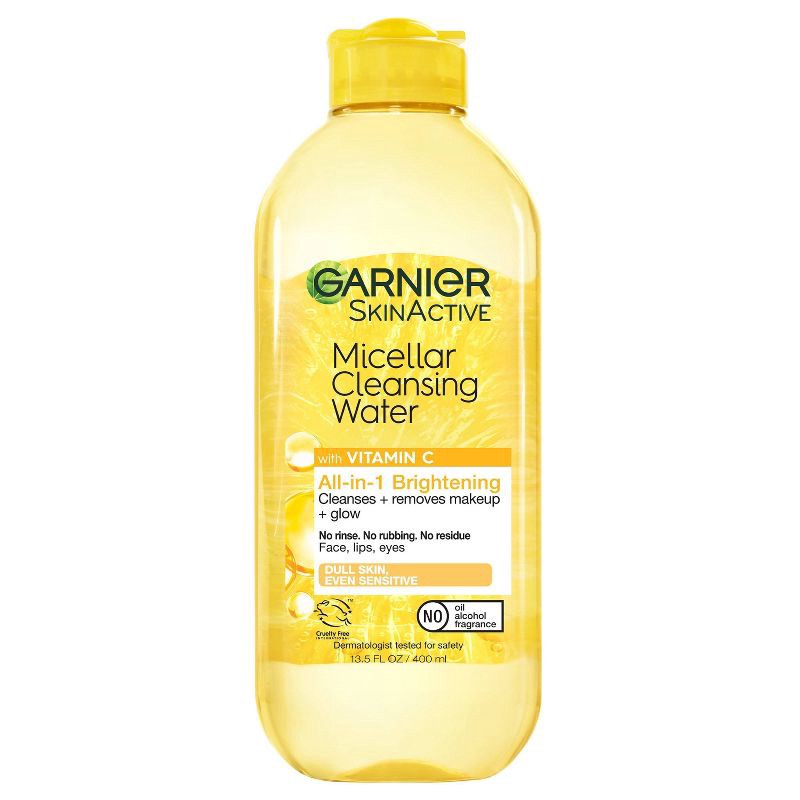 slide 1 of 8, Garnier SkinActive Micellar Vitamin C Cleansing Water to Brighten Skin - 13.5 fl oz, 13.5 fl oz