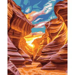 Artist's Loft 8" x 10" Canyon Paint-By-Number Kit