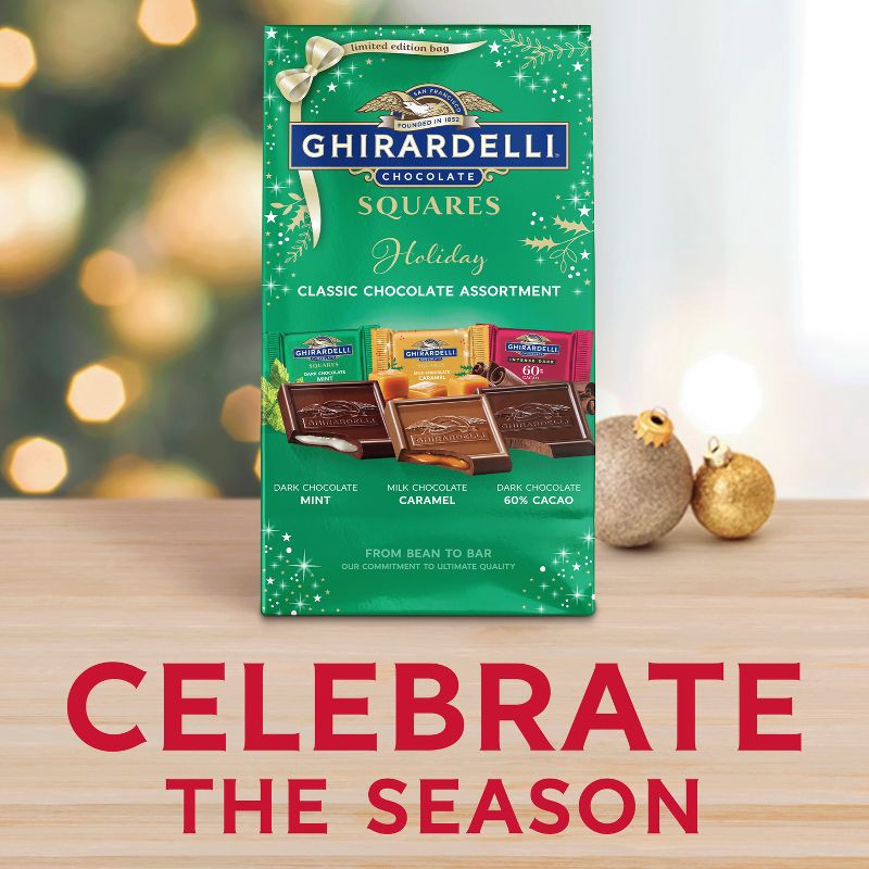 slide 4 of 8, Ghirardelli Christmas Classic Chocolate Assortment Bag - 6.29oz, 6.29 oz