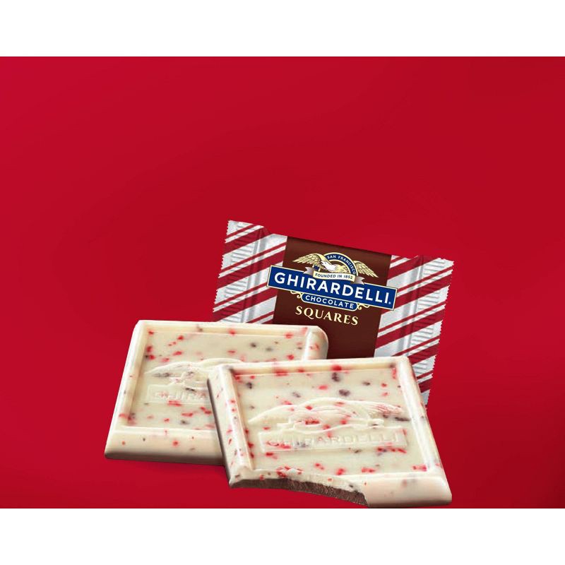 slide 2 of 7, Ghirardelli Christmas Dark Chocolate Peppermint Bark Chocolate Squares - 5.26oz, 5.26 oz